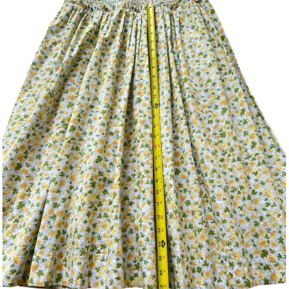 Free People Lavender Daze Floral Smocked Midi Dress Size S Boho - Picture 5 of 9